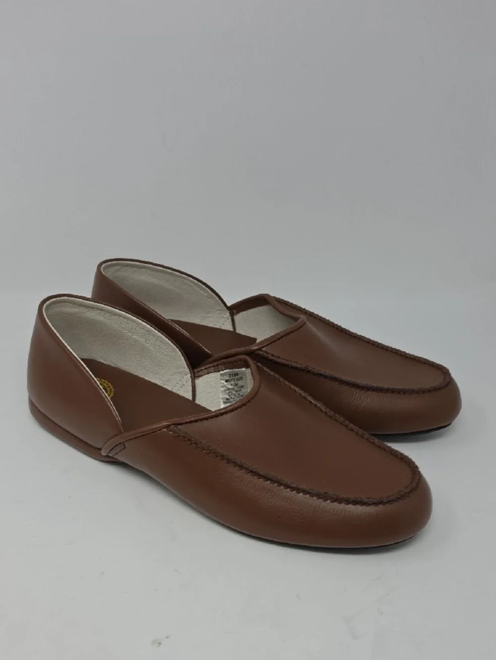 L.B. Evans Chicopee Mocccasin  Mens  Slippers Casual Brown Size 12